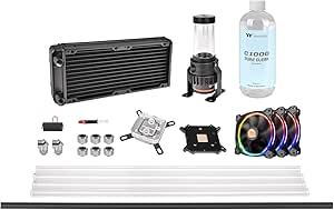 Thermaltake CL-W216-CU00SW-A Pacific M240 DIY Liquid Cooling Kit