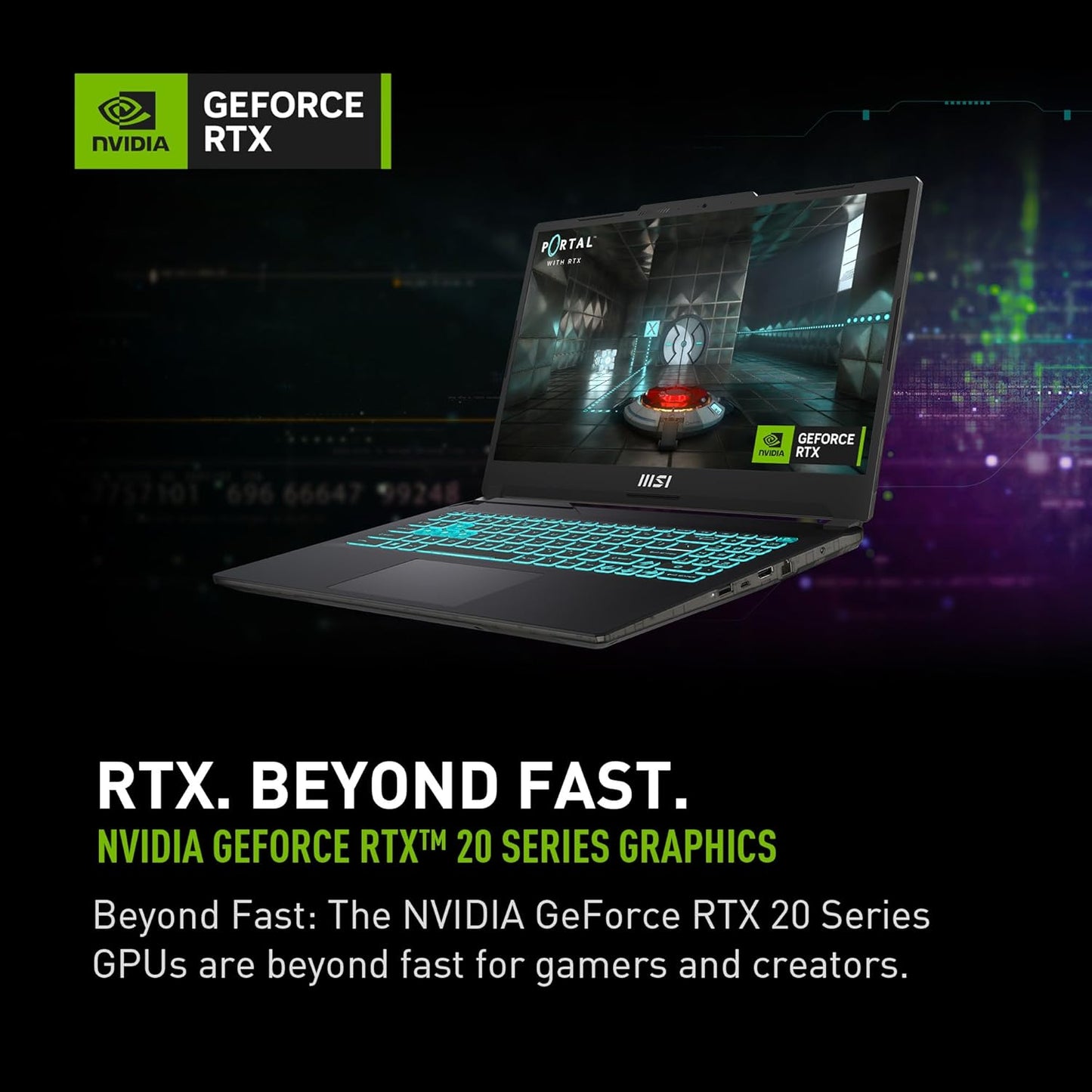 MSI CYBORG1512276 Cyborg 15 Gaming Laptop RTX 2050