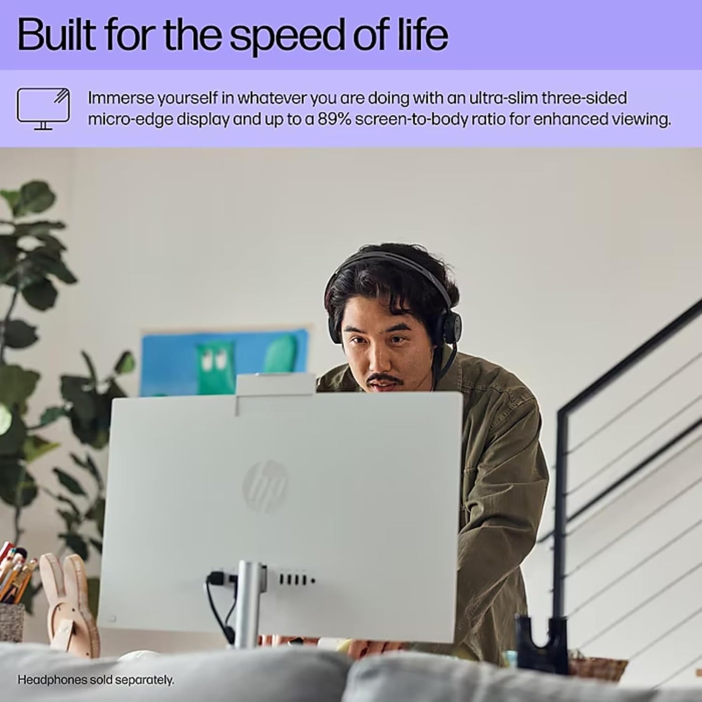 HP HP ALL IN ONE 22 Aura All-in-One Desktop: Celeron, 8GB RAM, 512GB+256GB