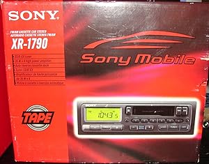 Sony XR-1790 Mobile Cassette Car Stereo FM/AM Tuner