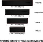 HyperX 4Z7X0AA Compact Cooling Gel Memory Foam Wrist Rest