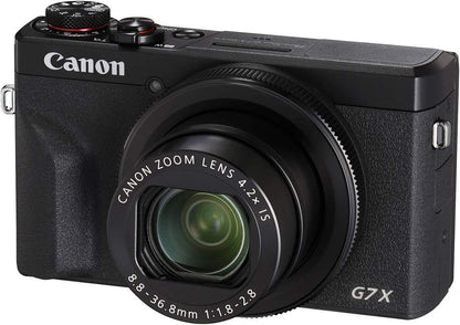 Canon PowerShot G7X Mark III 4K Zoom Camera