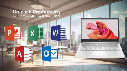 HP Essential Stream Laptop: 8GB RAM, 256GB SSD + Office 365