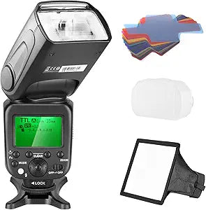 Neewer 2.4G Wireless HSS TTL Flash Speedlite Kit Sony — main product image