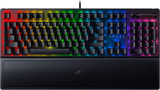 Razer RZ03-03540100-R3M1-cr BlackWidow V3 Green Switch Keyboard Renewed