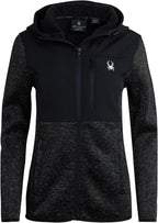Spyder Women's Softshell Jacket: Lightweight Hooded Fleece