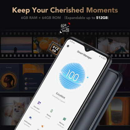 TCL 2022 30XL Unlocked 6.82" Android Smartphone