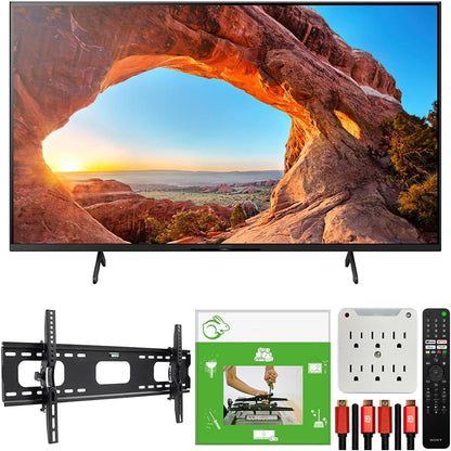 Sony E23SNKD55X85J 55" 4K Ultra HD LED Smart TV Bundle