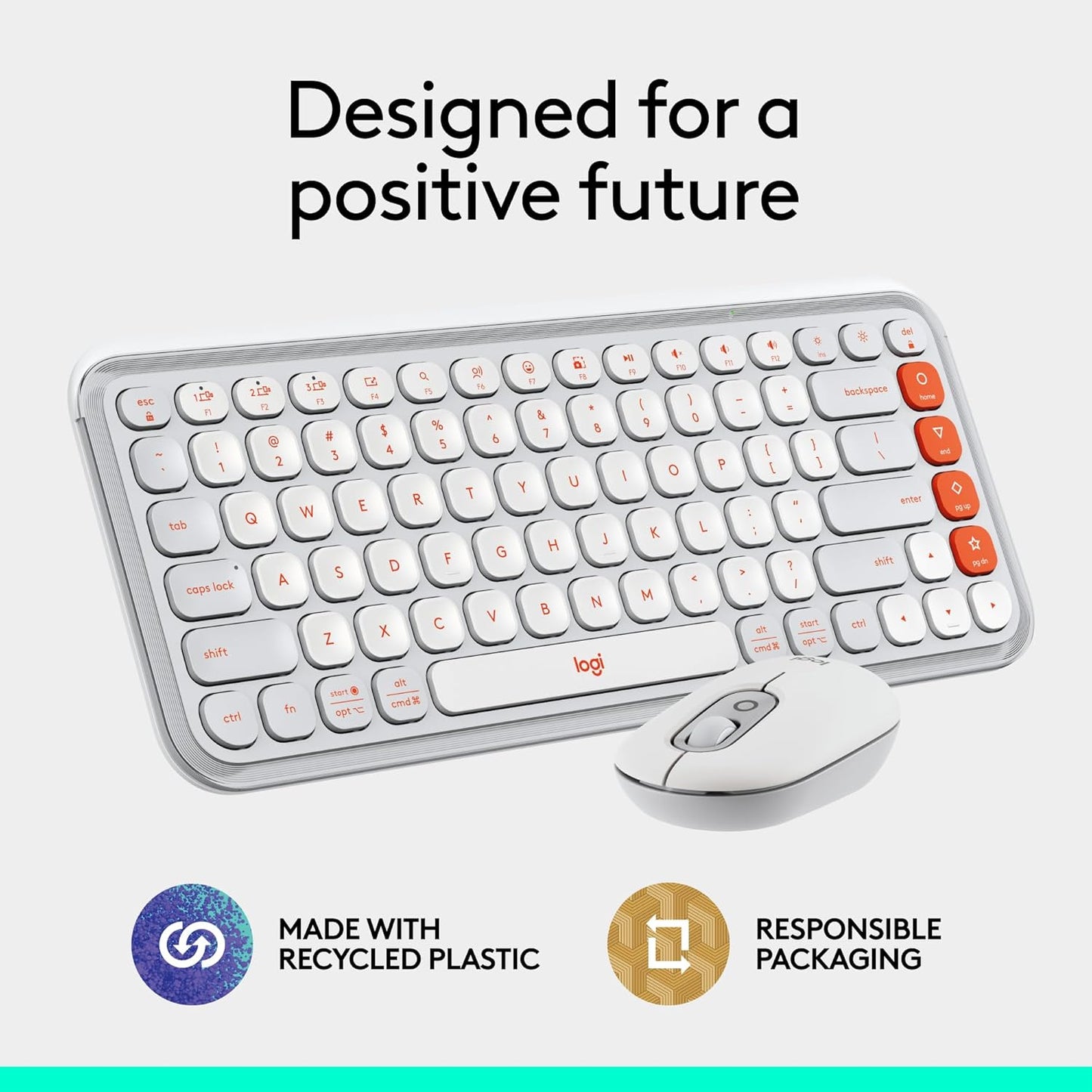 Logitech 920-013104 POP ICON Combo Off-White