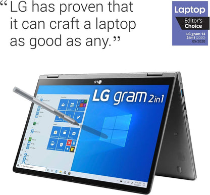 LG gram 2-in-1 Laptop - i7-10510U, 16GB, 1TB SSD, Thunderbolt 3