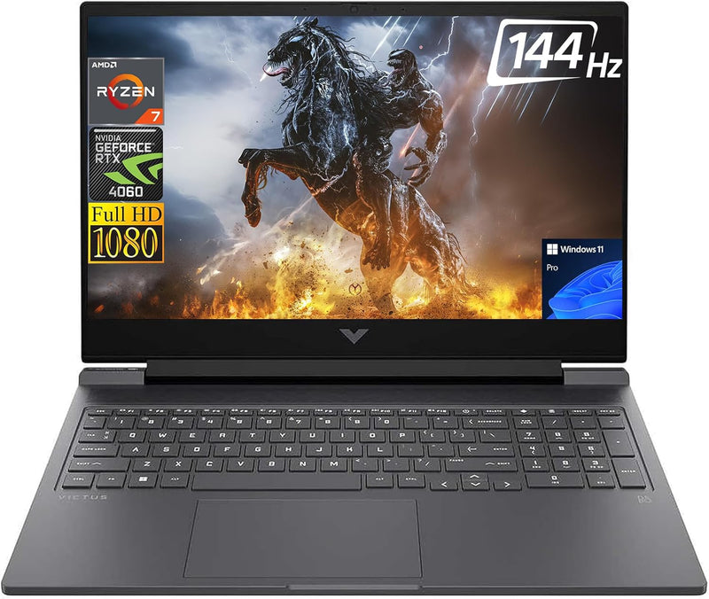 HP Victus Gaming Laptop RTX 4070 Ryzen 7 8845HS 2TB SSD 32GB RAM — main product image