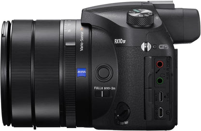 Sony E3SNDSCRX10M4 RX10 IV 20.1MP Camera Bundle