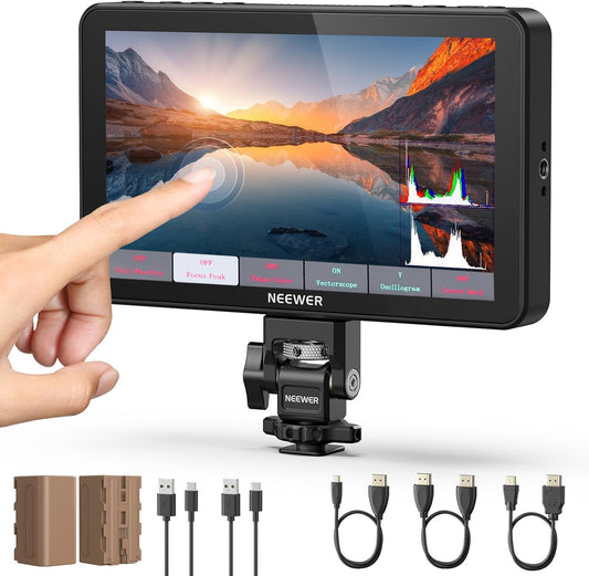 Neewer F700 7" Camera Field Monitor - 2000nit Touch Screen