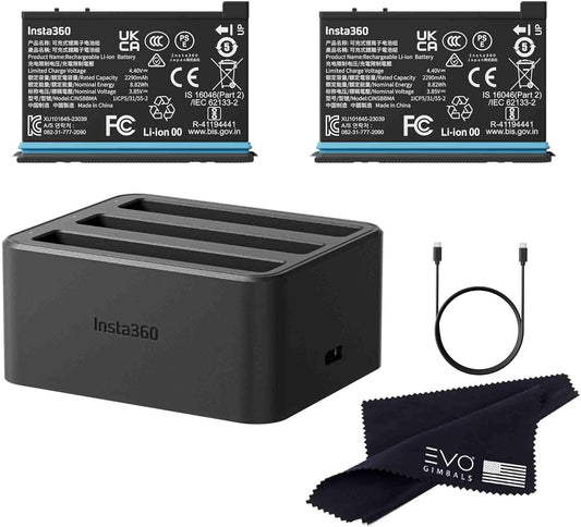 Insta360 X4 Battery only 2290mAh Fast Charger Bundle