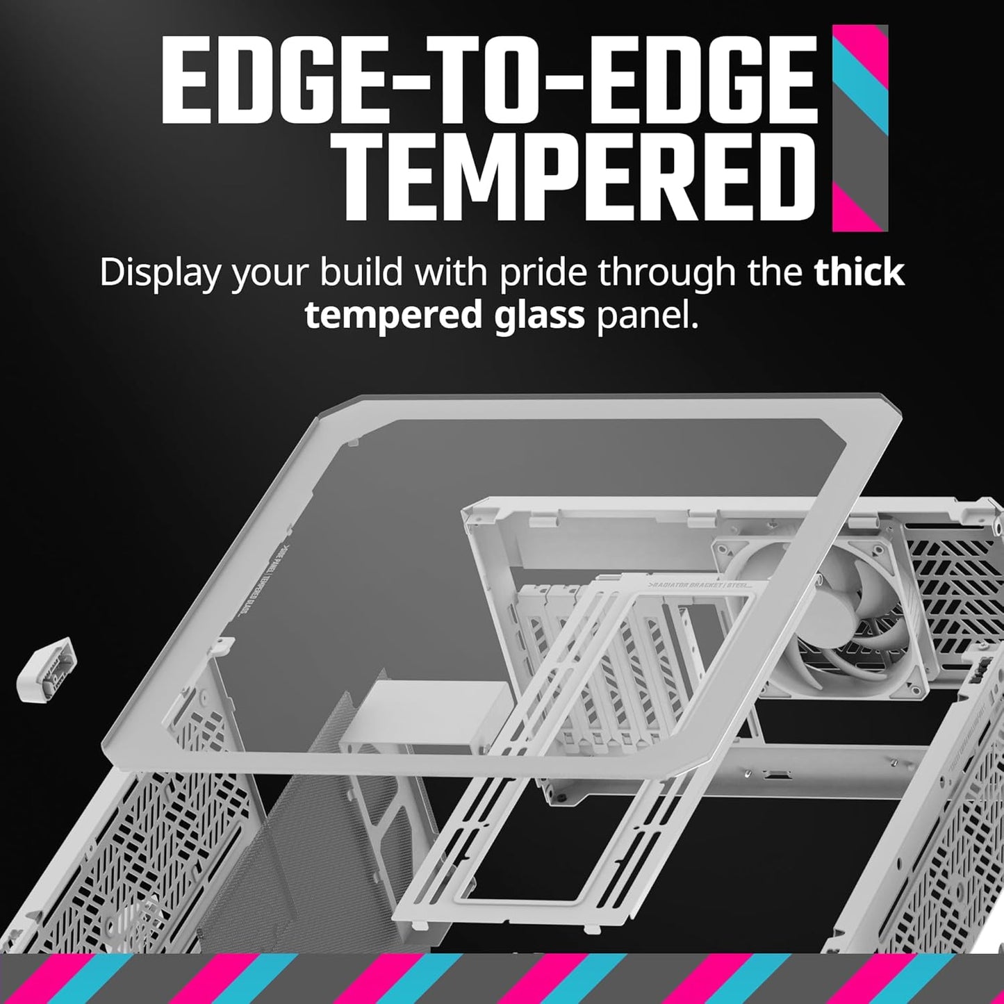 Cooler Master Q500-DGNN-S00 QUBE 500 ATX PC Case