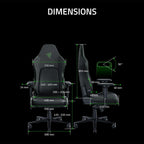 Razer RZ38-04900100-R3U1 Iskur V2 Adaptive Lumbar Gaming Chair