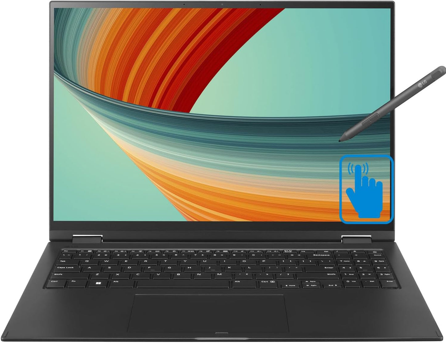 LG Gram 16-Inch 2-in-1 i7 Touchscreen Laptop with 2TB SSD