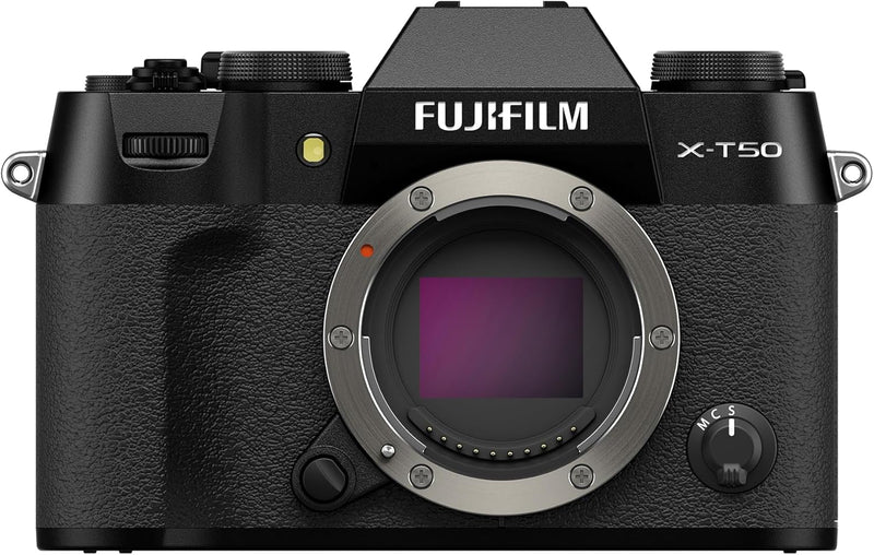 Fujifilm X-T50 Black Mirrorless Camera Body — main product image