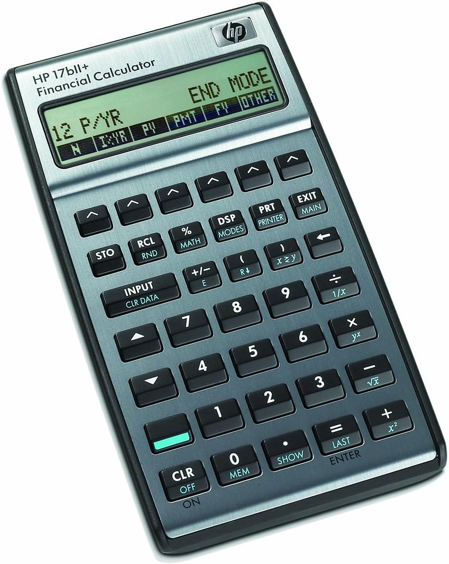 HP F2234A 17bII Financial Calculator - 22-Digit LCD