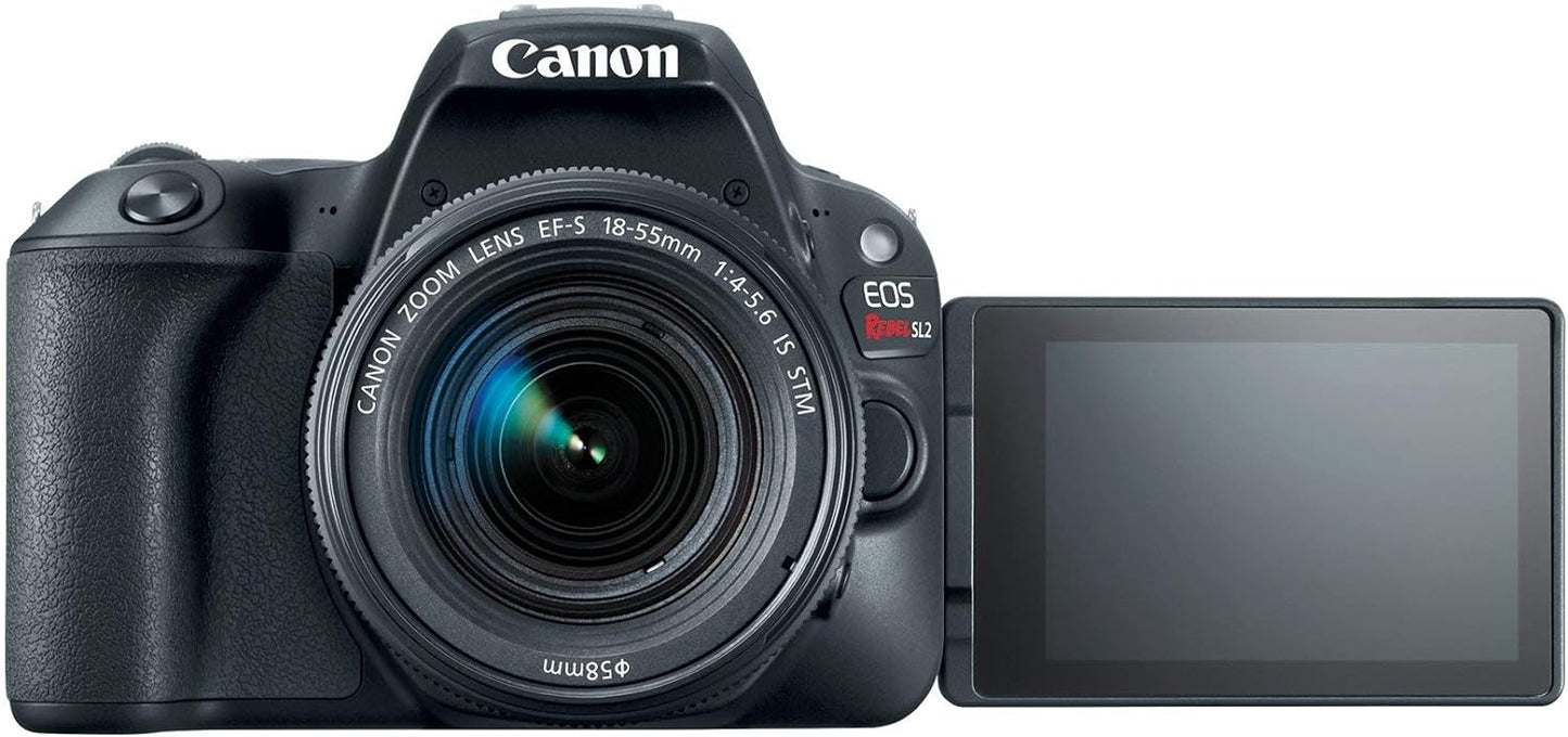 Canon SL2 Rebel DSLR Camera 18-55mm (Renewed)