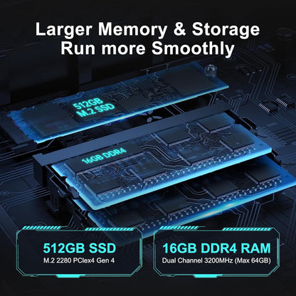 Intel Core i7 NUC11PAHi7 Mini PC Win 11 Pro