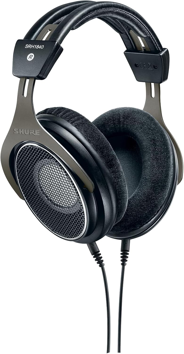 Shure SRH1840-BK Open Back Professional Headphones — main product image