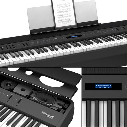 Roland FP-90X 88-Key Digital Piano Black Bundle