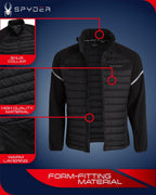 Spyder Softshell 2fer Men's Insulated Puffer Jacket