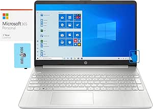 HP 15t-dy200-3396-25707 - 15.6" Home & Business Laptop - Bundle