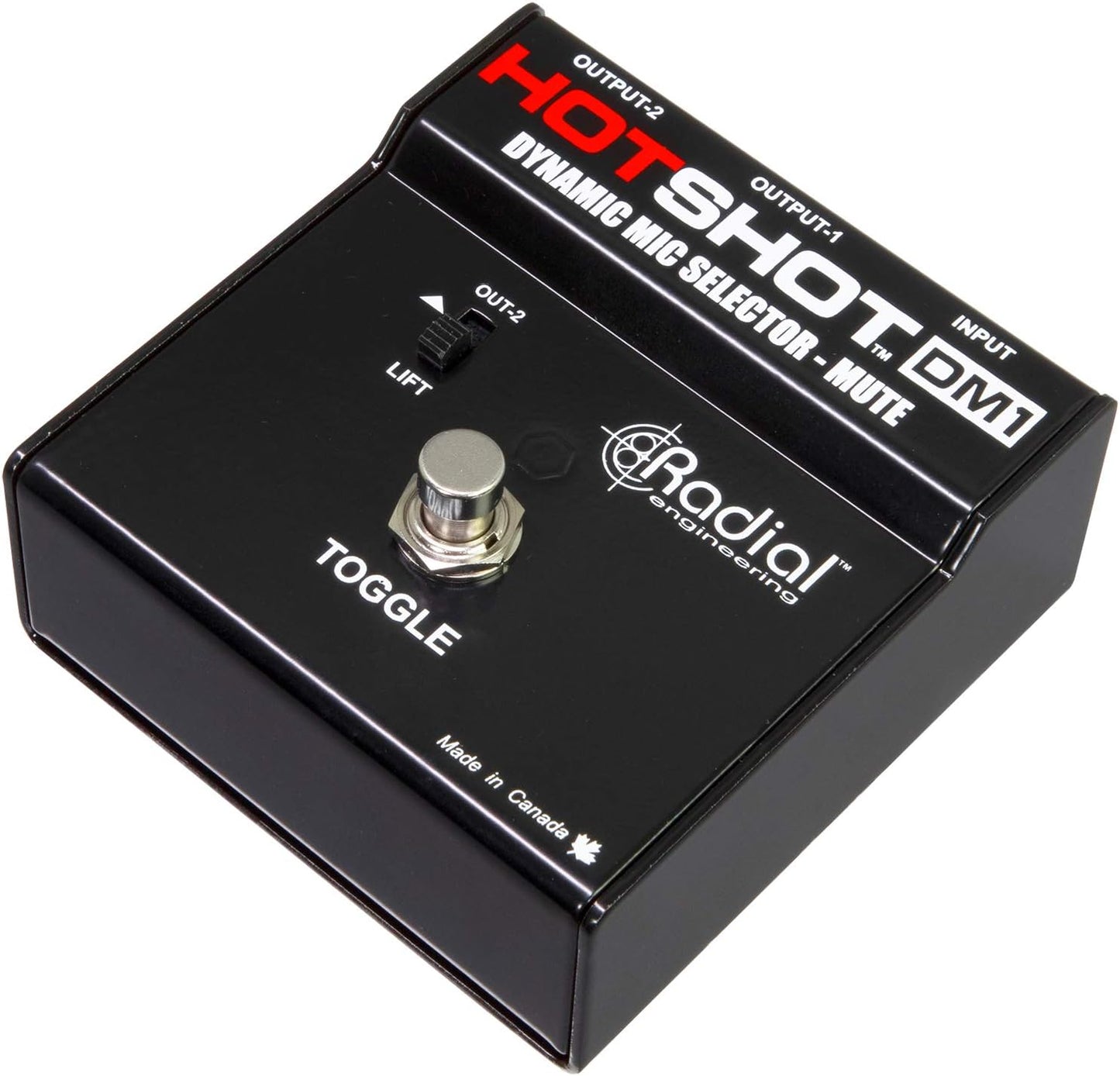 Radial Engineering R8001500 HotShot DM1 Mic Switcher Bundle