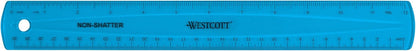 Westcott 14381 Shatterproof 12-Inch Ruler