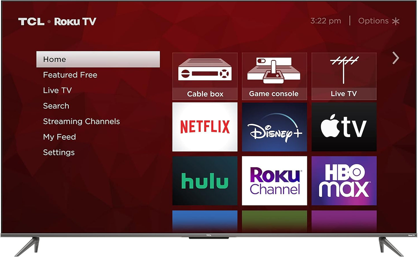 TCL 50T555 50-Inch 5-Series 4K UHD QLED Roku TV