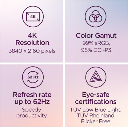 Lenovo 67C3GCC4US N27p 27" 4K USB-C Monitor