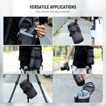 Neewer PB011 Water-Repellent Camera Lens Pouch