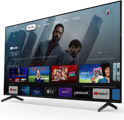 Sony E99SNKD85X85K 85" 4K HDR LED TV X85K Google TV Bundle