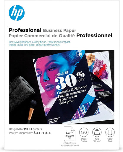 HP Q1987A 48lb Glossy Inkjet Business Paper