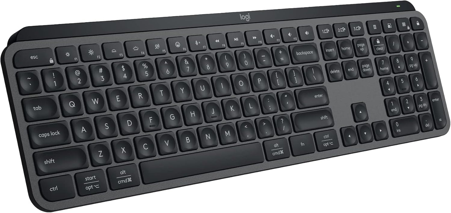 Logitech 920-011558 MX Keys S Wireless Low Profile Keyboard