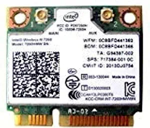 Intel 7260 Wireless-N 7260HMW BN WiFi Card HP