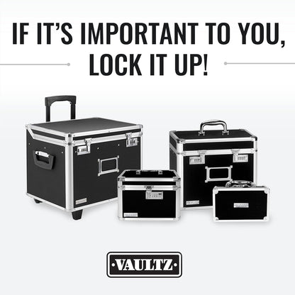 Vaultz VZ01270 Portable File Storage Box with Handle