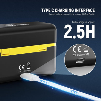 Neewer CM28 CASE Wireless Lavalier Mic Charging Case