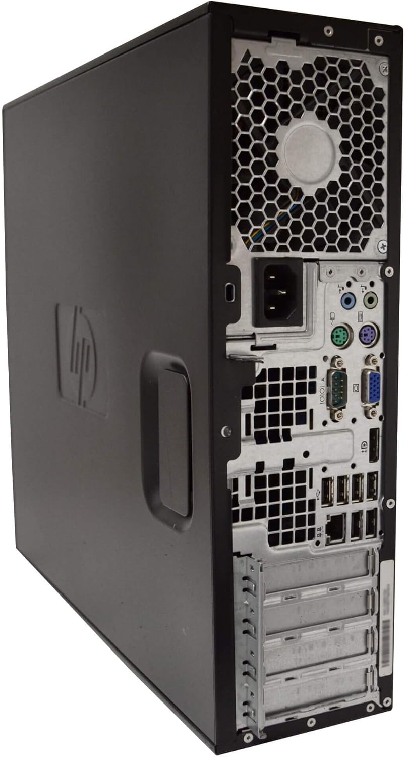 HP Intel Core i5 Elite Desktop PC with 24" Monitor