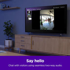 Roku DS10005 Video Doorbell - Wired, 1080p, Motion Detection, 2-Way Audio