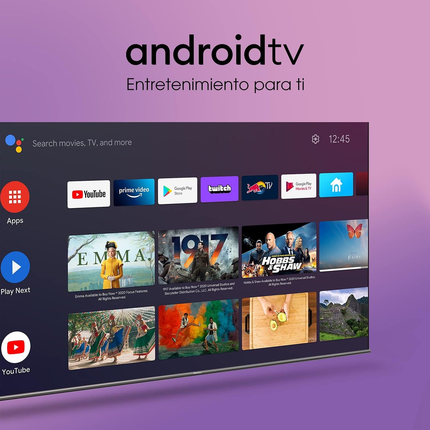 Hisense 50U6G 50-inch Quantum ULED 4K Android TV (Renewed)