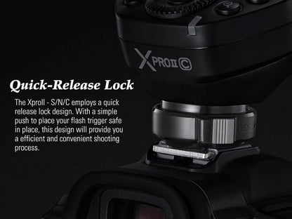 Godox XPROII-C TTL Wireless Flash Trigger for Canon