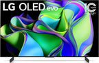 LG CRT2LGOLED42C3PUA 42-Inch OLED evo 4K Smart TV