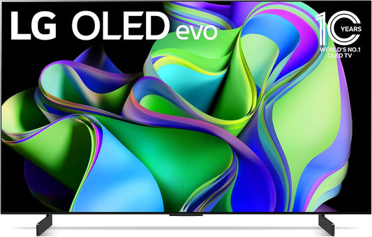 LG OLED42C3PUA 42-Inch OLED evo 4K Smart TV