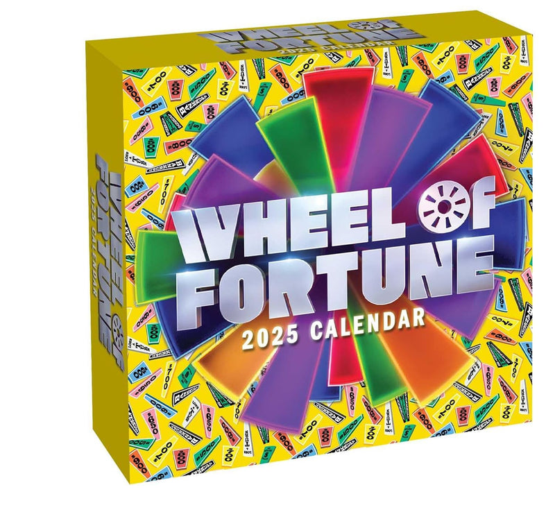Sony Wheel of Fortune 2025 Day-to-Day Calendar — main product image