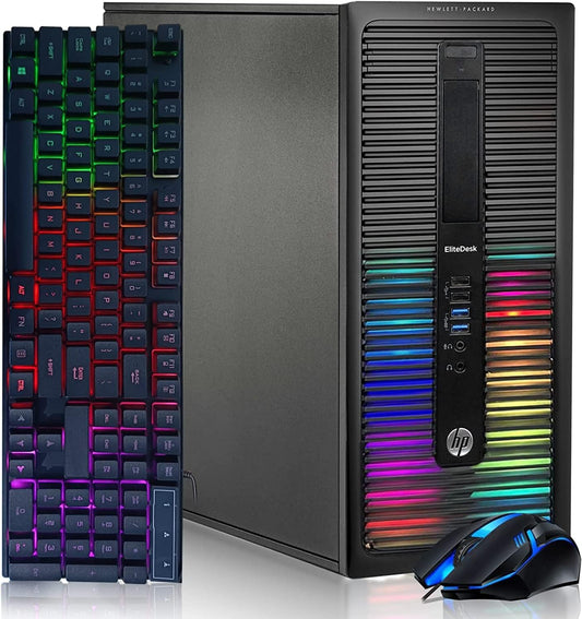 HP EliteDesk Tower Gaming PC i7 GTX 1660S (Renewed)