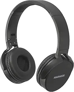 Magnavox MBH542-BK Wireless Bluetooth On-Ear Headphones — main product image