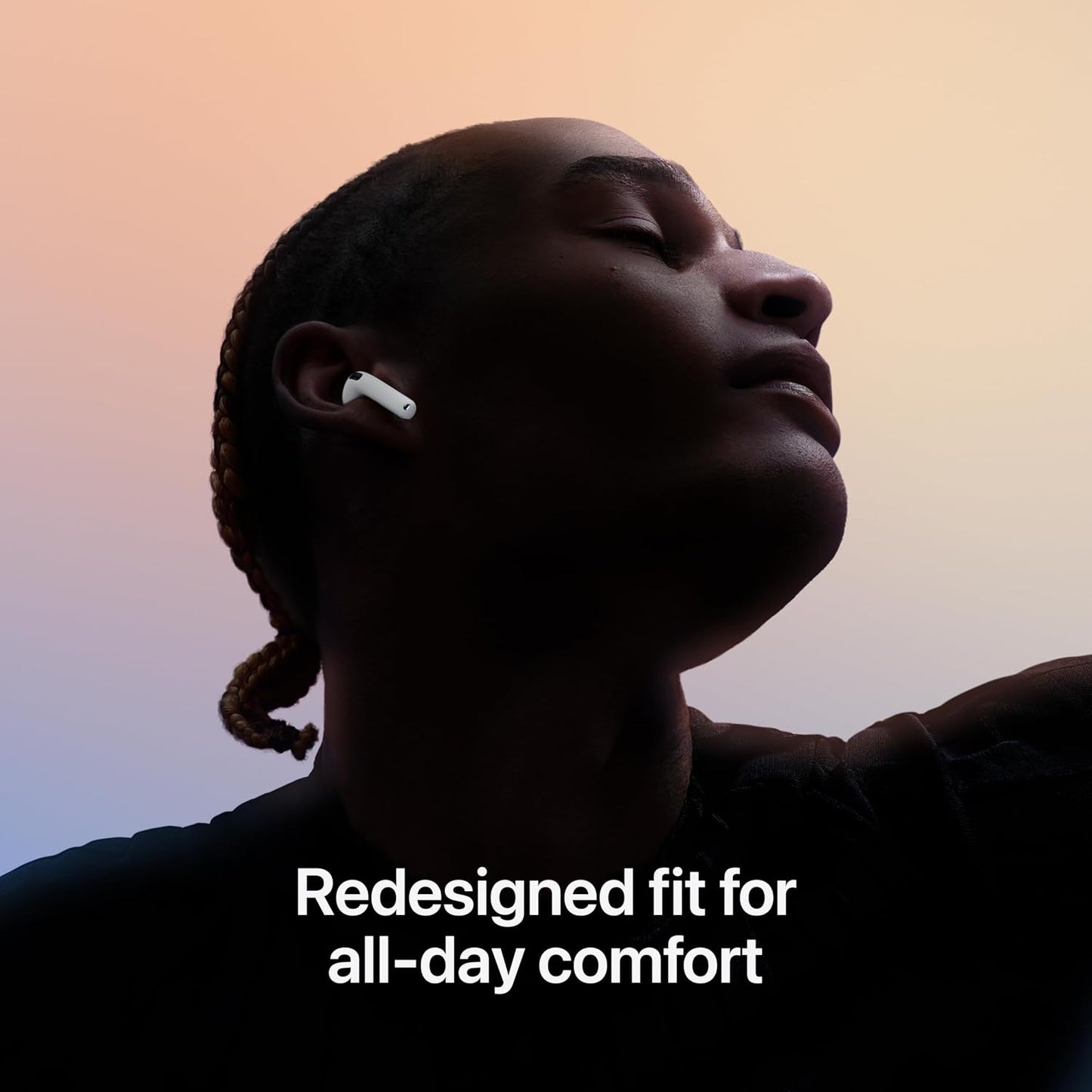 Apple MXP93LL/A AirPods 4 Wireless Earbuds Noise Cancellation